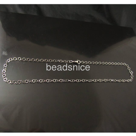 Stainless steel chians for necklace and bracelets
