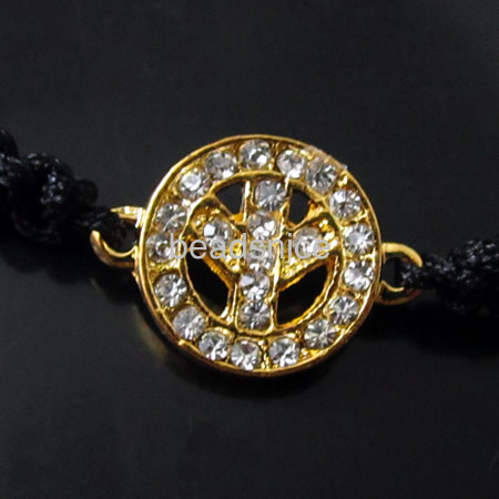 Rhineston bracelet,beads:8mm