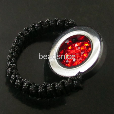 Rhinestone ring ,beads:10mm,ring size:12mr