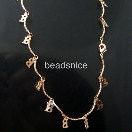 Brass necklace,