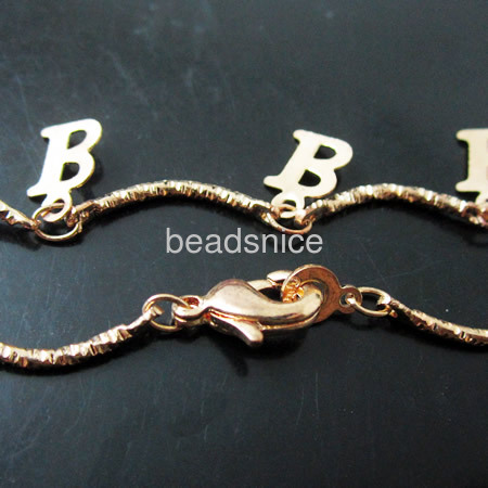 Brass necklace,