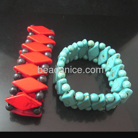 Turquoise Mix Wrap Bracelet