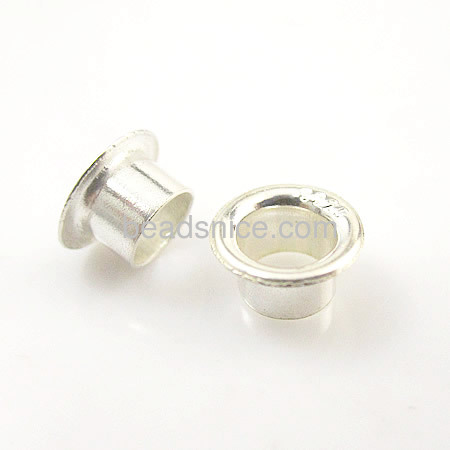 925 Sterling Silver tube, no 