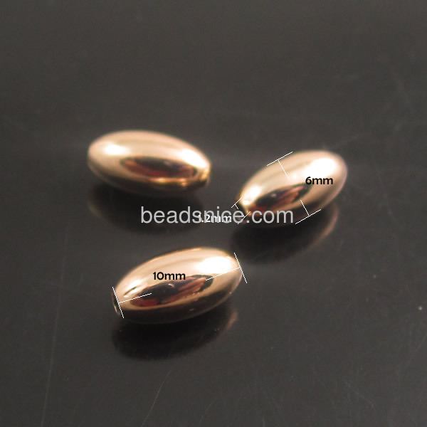 jewelry brass beads  rice