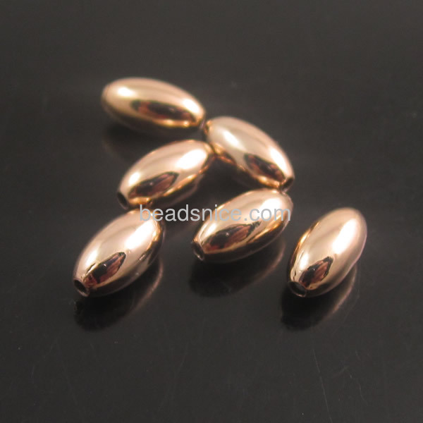 wholesale brass beads jewelry rice