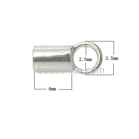 Clasp   Cord End   925 Silver