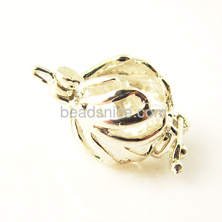 Pendant bail pinch style brass dount many colors available