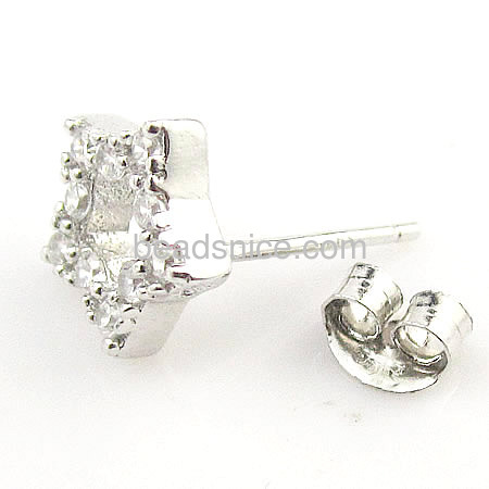 925 Sterling silver stud earrings