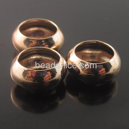Seamlessful   bulk bead   brass  rondelle