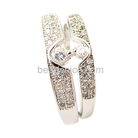 Silver ring as valentine gift,Ladies Size:6mm,Mens Size:7