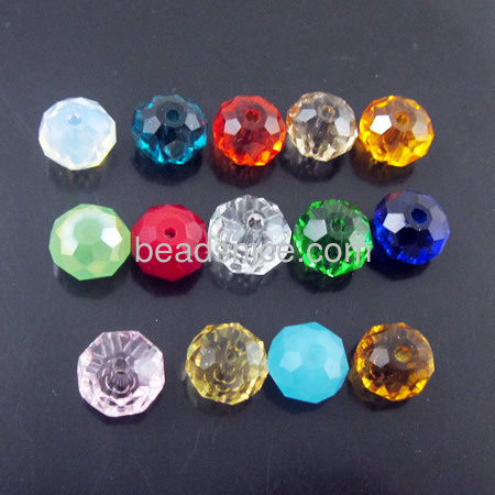 Colorful round crystal beads new fashion necklace for women wholesale jewelry findings more styles for you choice