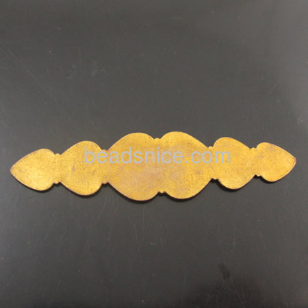 Stamping blanks long stamp tags wholesale jewelry making supplies brass