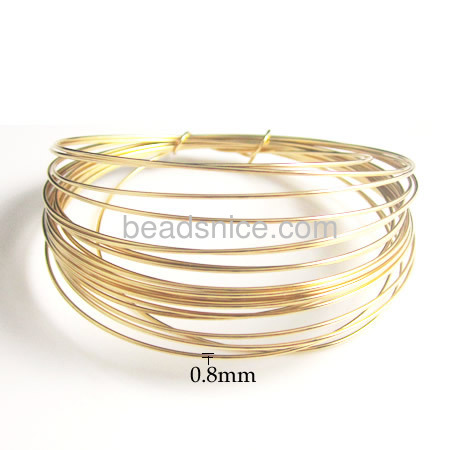 Gold filled 21 Gauge 14/20 jewelry wire thread string for bracelets wholesale jewelry accessory DIY