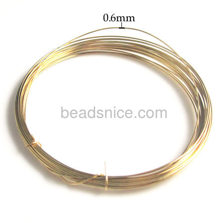 14K Gold Filled Wire 24 Gauge Round