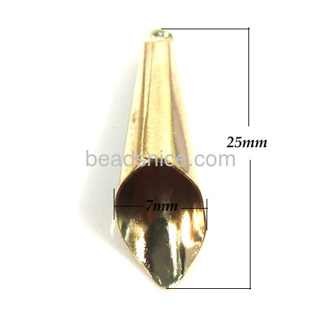 Brass pendant nickel free lead safe