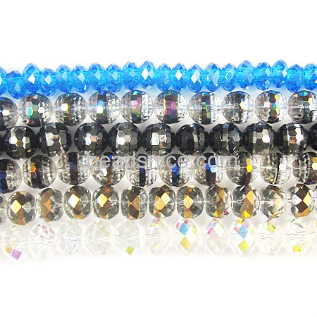 Crystal jewelry beads  multicolor