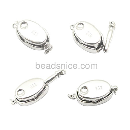 925 streling silver jewelry clasps clever clasp for necklace