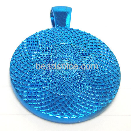 Zinc alloy pendant blanks nice for making image pendant  more color for choose  23mm Hole About 4x6mm Nickel-Free Lead-Safe
