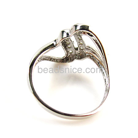 925 Sterling Silver Rings of fine jewelry