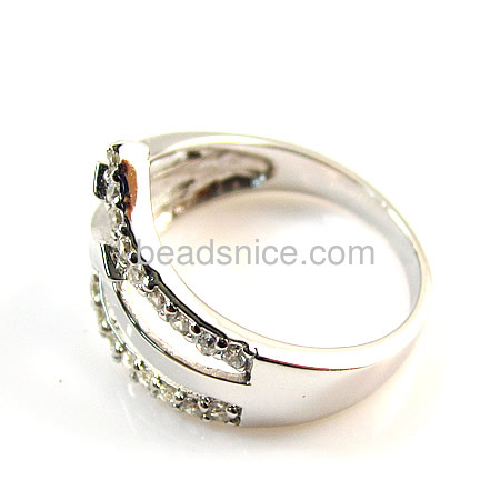 925 Sterling Silver Rings of diy fine jewelry