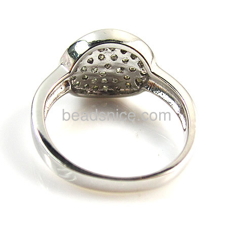 925 Sterling Silver Favorite Jewelry Vintage Elegant Ring For Pretty Womens