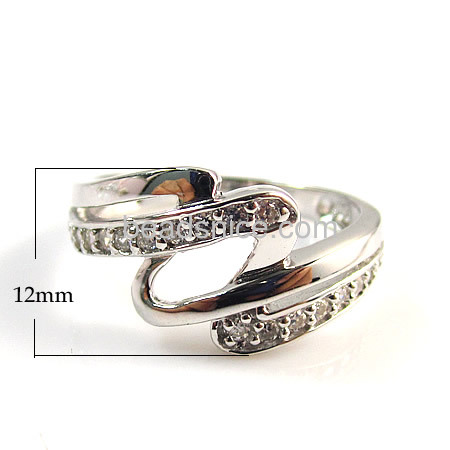 925 Sterling Silver Vintage Elegant Ring For Pretty Womens