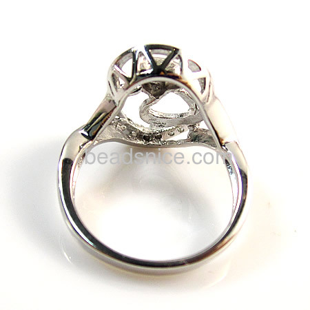 925 Sterling Silver Favorite Jewelry Vintage Elegant Ring For Pretty Womens
