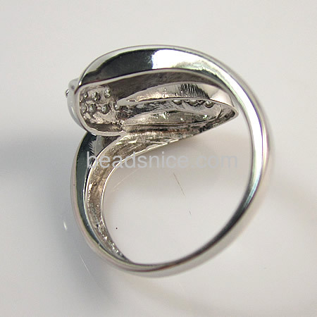 Sterling silver 925 zircon rings
