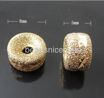Fashion brass beads nice for your jewelry making square spacer beads
