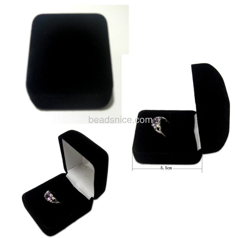 Display insert, ring box, foam, black