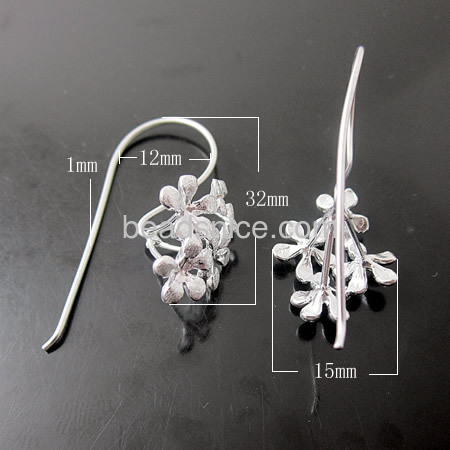 Elegant forever silver 925 earrings handmade with lots of patience and a torch