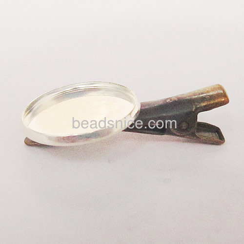 Brass Hairpins,Nickel-Free,Lead-Safe,Round base,