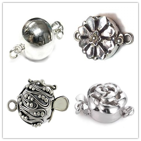 Decorative Jewelry Clasps 23x13mm Large Trigger Clasps - Silver Enchantments