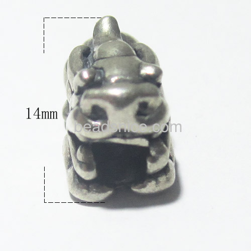 925 thai silver Brave troops Pendant the symbol of mascot