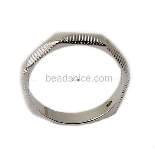 925 Sterling silver simple design knuckle ring size:3-4