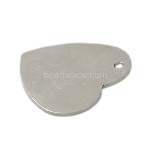 Stamping blanks charms sterling silver