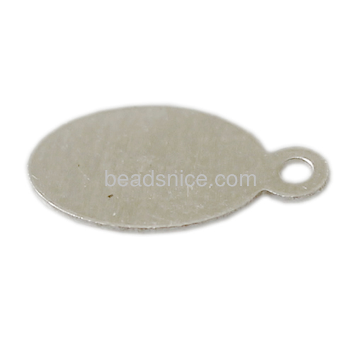 wholesale engravable charms Sterling silver  Custom Engraved Jewelry Tags