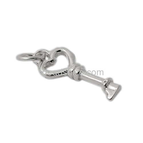 sterling silver charms for charm necklaces key