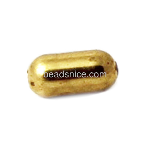 Solid brass beads nice for your jewelry set brass drum