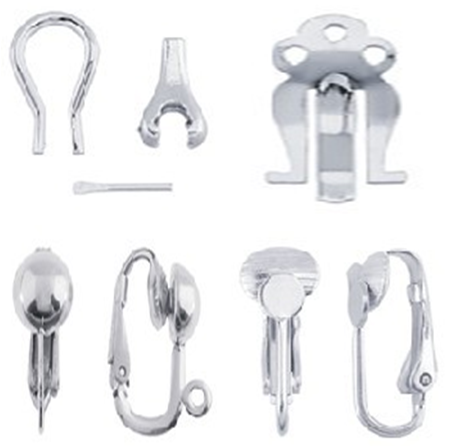 Beadsnice Earring Components Sterling Silver Comfort Clutch Earring Backs  Soft Wide Earnuts for Stud Earrings ID 34951