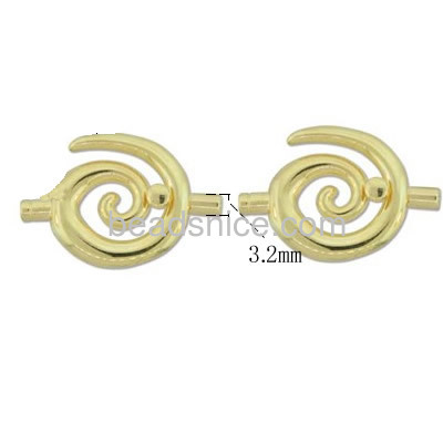 brass connector for jewelry making