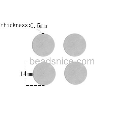 stainless steel stamping blanks, round