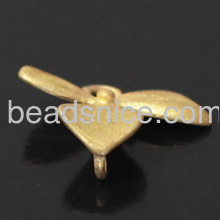 Clover pendant charm Jewelry Pendant findings brass Clover-shaped