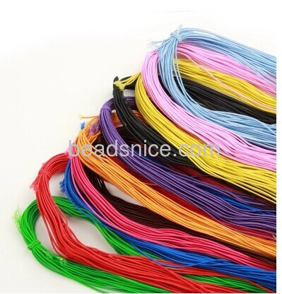 Elastic thread multi-colors for choice 1mm Length:about 20 m Sold By Lot