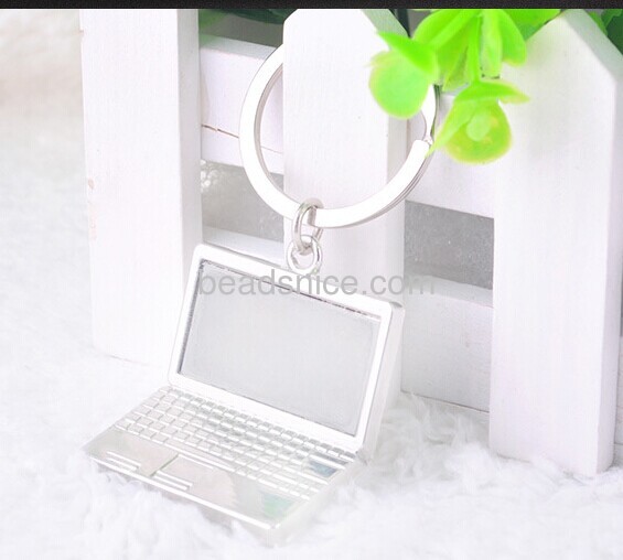Keychain zinc alloy laptop 40X38X3mm