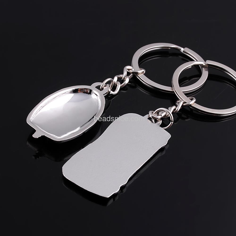 Valentines gift couple mouse and keyboard keychain Christmas gift lettering send girlfriend wholesale jewelry accessory