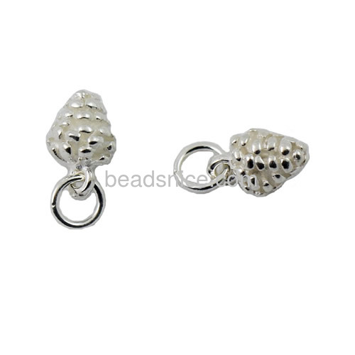 Echinacea Pendant Charm Jewelry Pendants Sterling Silver Echinacea