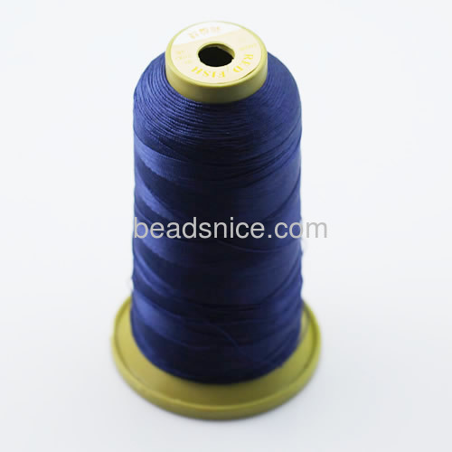 Cutton Polyester crystal beads thread DIY jewelry thread nylon tread 6 strands of wire wholesale
