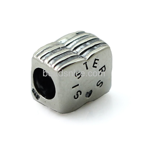 Sterling Silver European charm beads