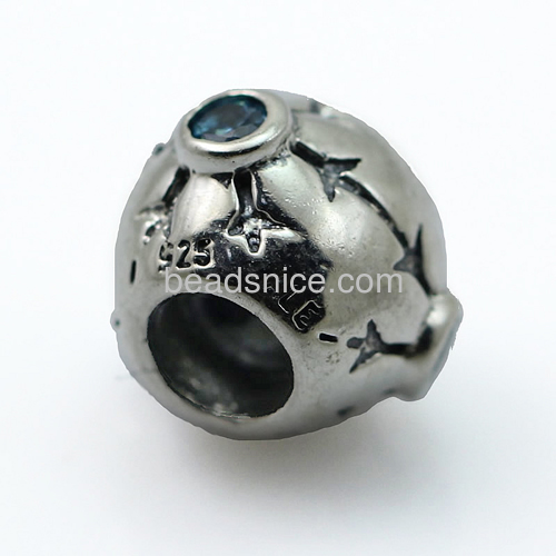 Sterling Silver European beads